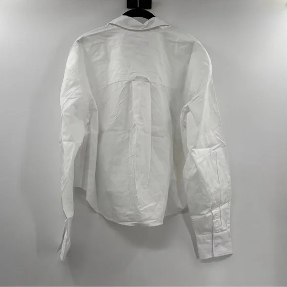 J.Crew Étienne cropped button-up shirt in cotton poplin - Picture 6 of 8